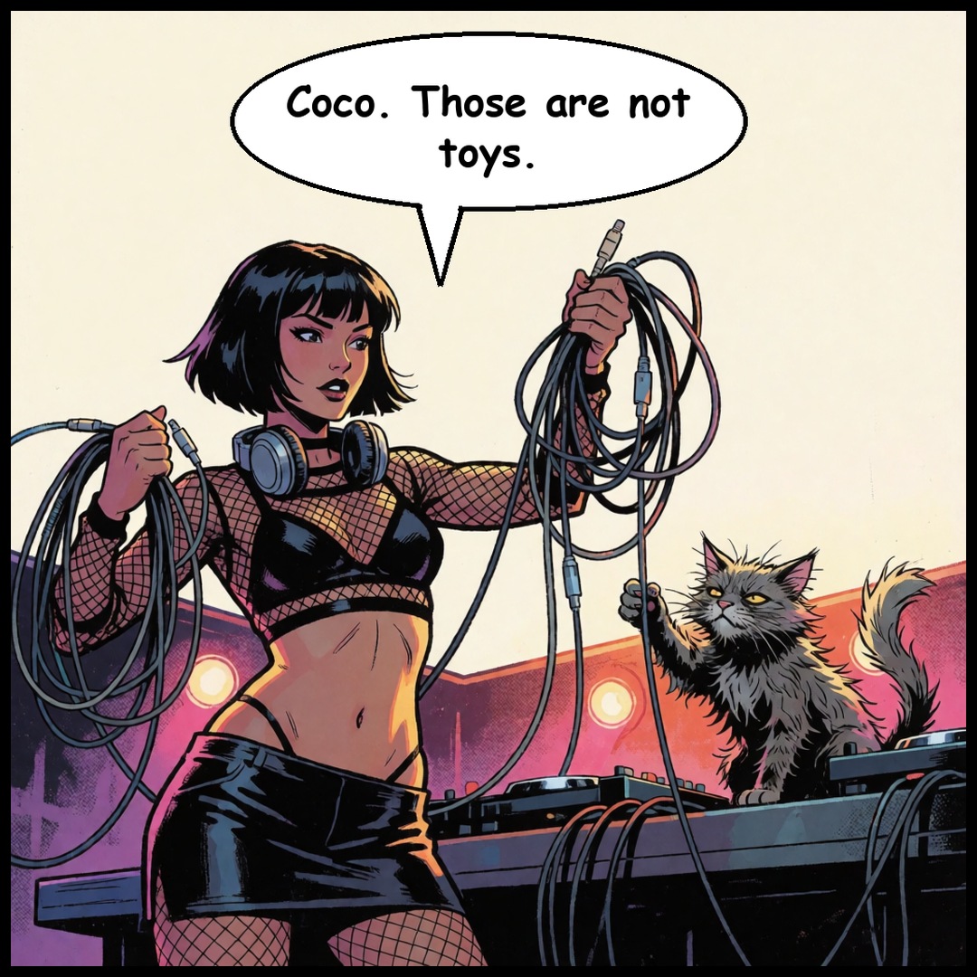 Ines & Coco: Sound Check, panel 2