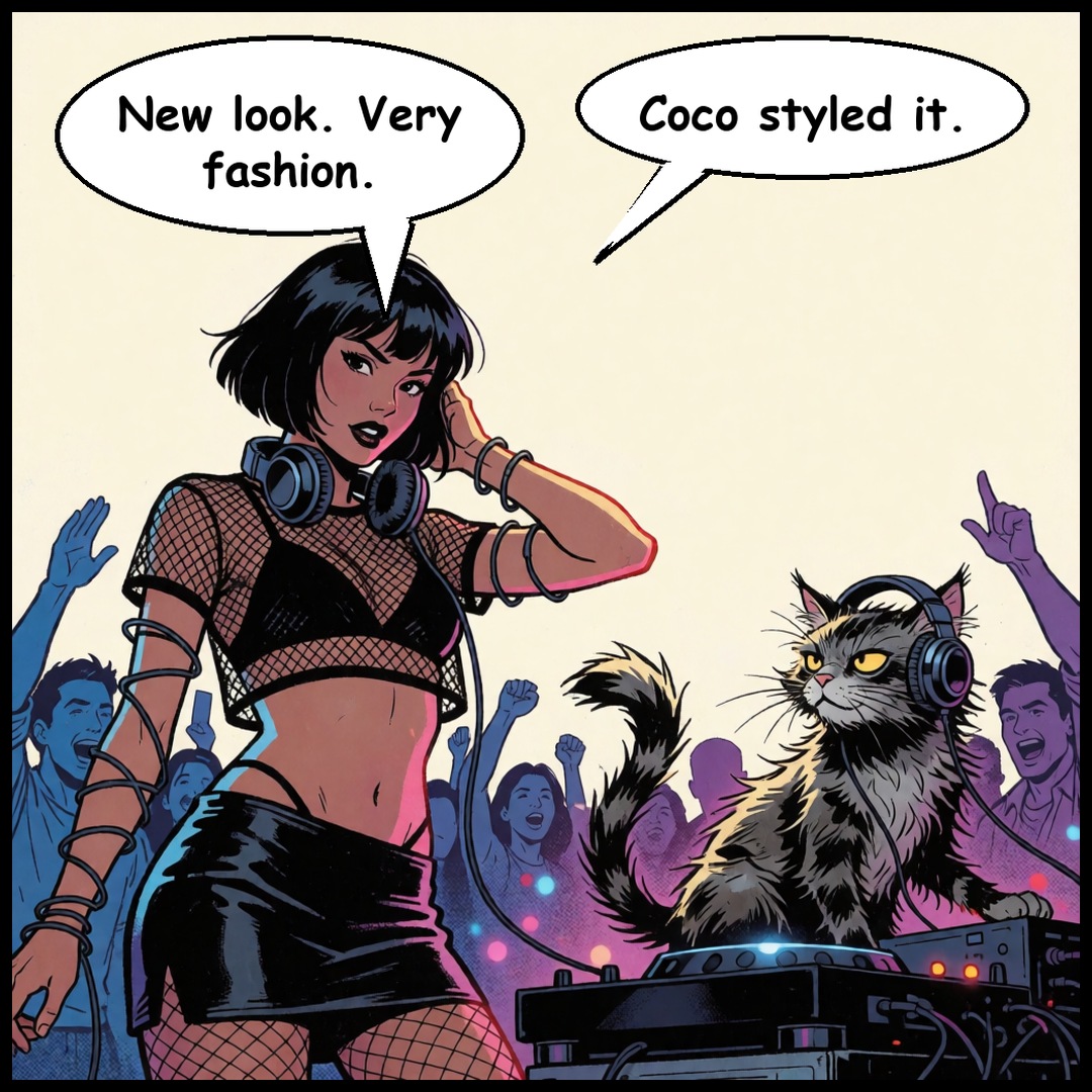 Ines & Coco: Sound Check, panel 4