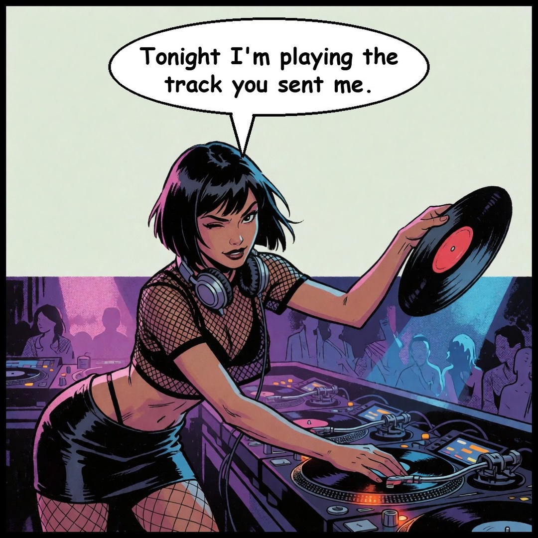 Ines & Coco: The Drop, first panel