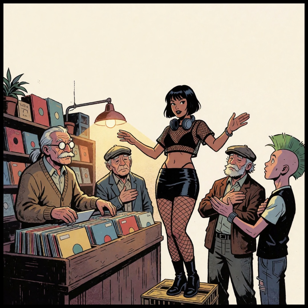 Ines & Coco, Ep 2: The One Track, panel 3