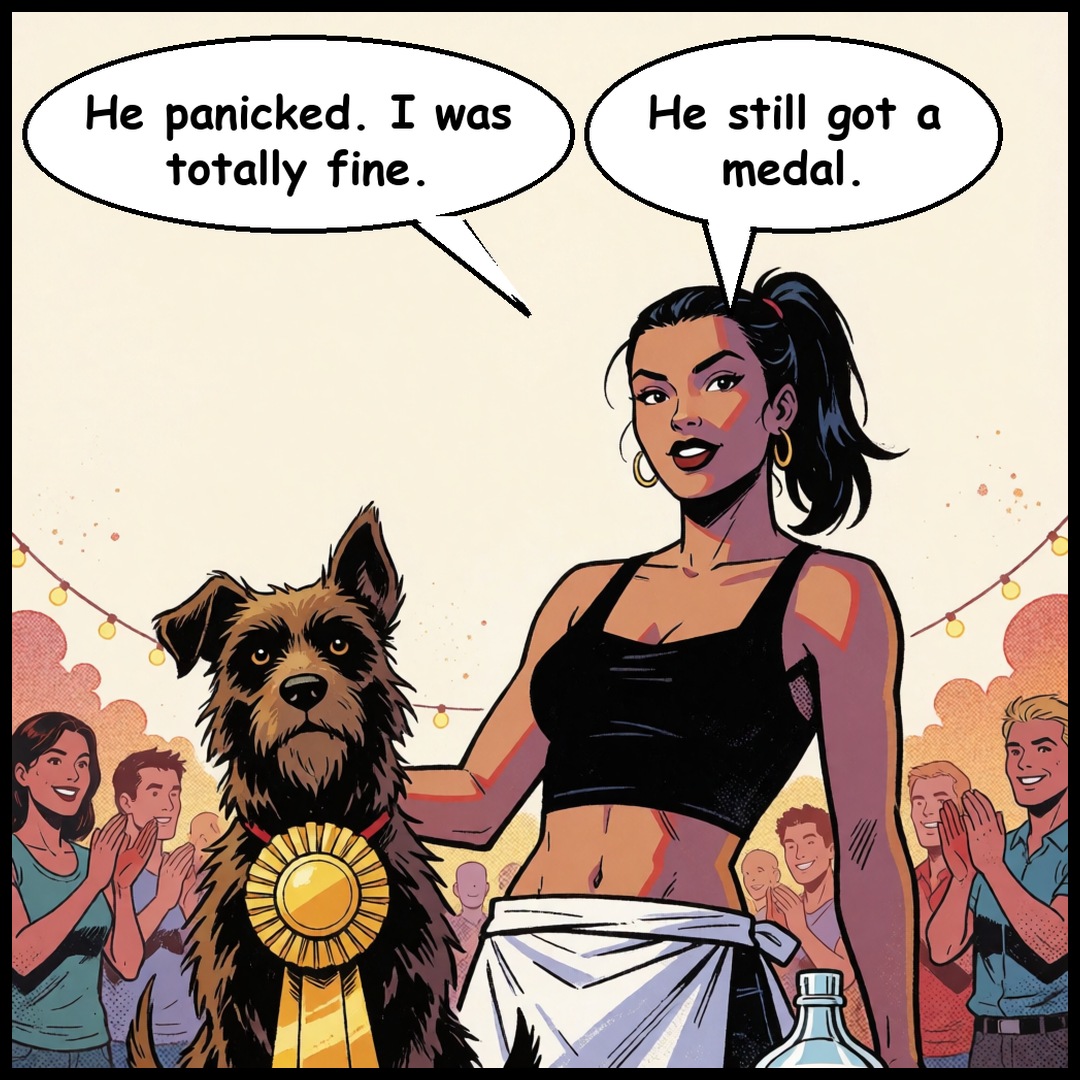 Jules & Bear: Hot Sauce Challenge, panel 4