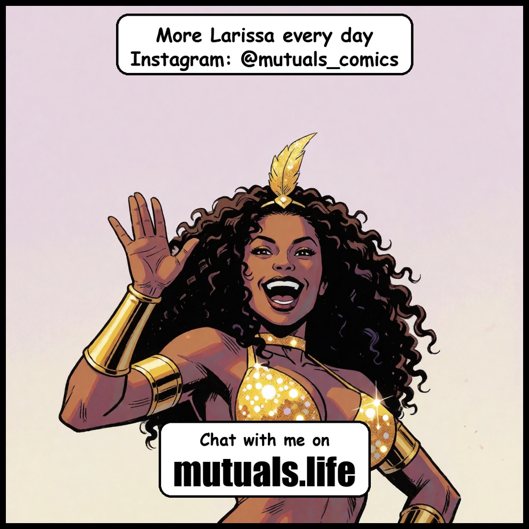 Larissa: Beach Day, end card