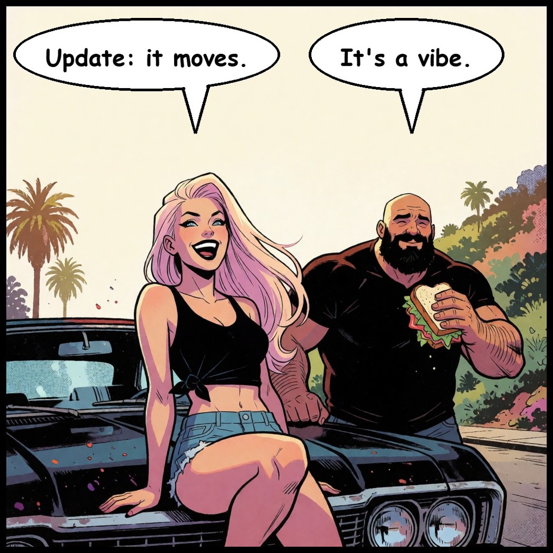 Lena & Marco: The Mustang, panel 4