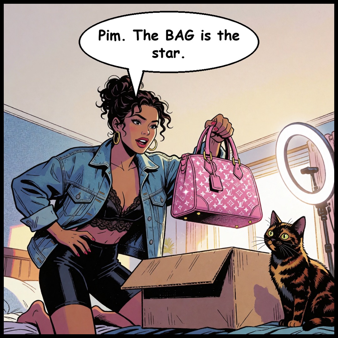 Sofia & Pim: The Unboxing, panel 2